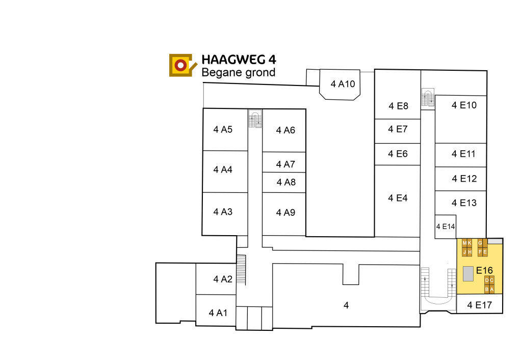 Werkplekken te huur op Haagweg 4